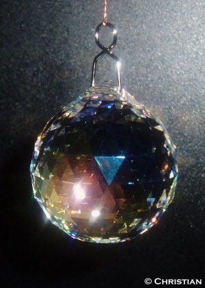 stal aurore boréale, boule, 30 mm