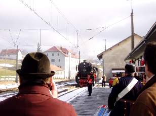 Commmoration 1 fvrier 1871, l'arme du Gnral Bourbaki entre aux Verrires