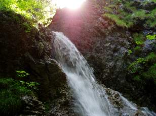 Saut de l'Eau, Sainte-Croix