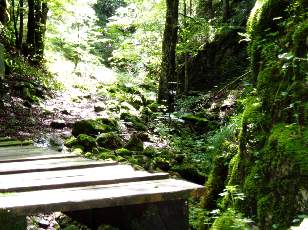 Saut de l'Eau, Sainte-Croix