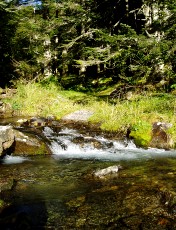 Monte au lac d'Ourrec