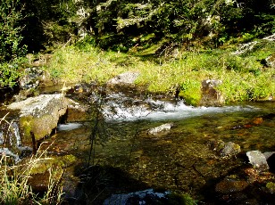 Monte au lac d'Ourrec